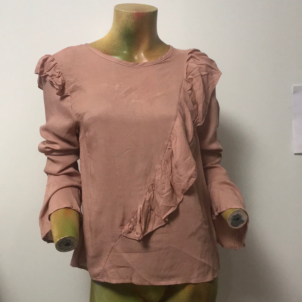 Lavender field Blouse 👚 baby pink